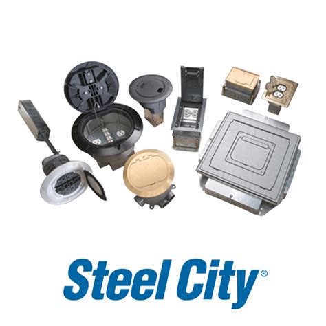 steel city floor boxes ges 6a|abb steel city floor boxes.